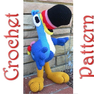 Toucan Sam A Crochet Pattern by Erin Scull