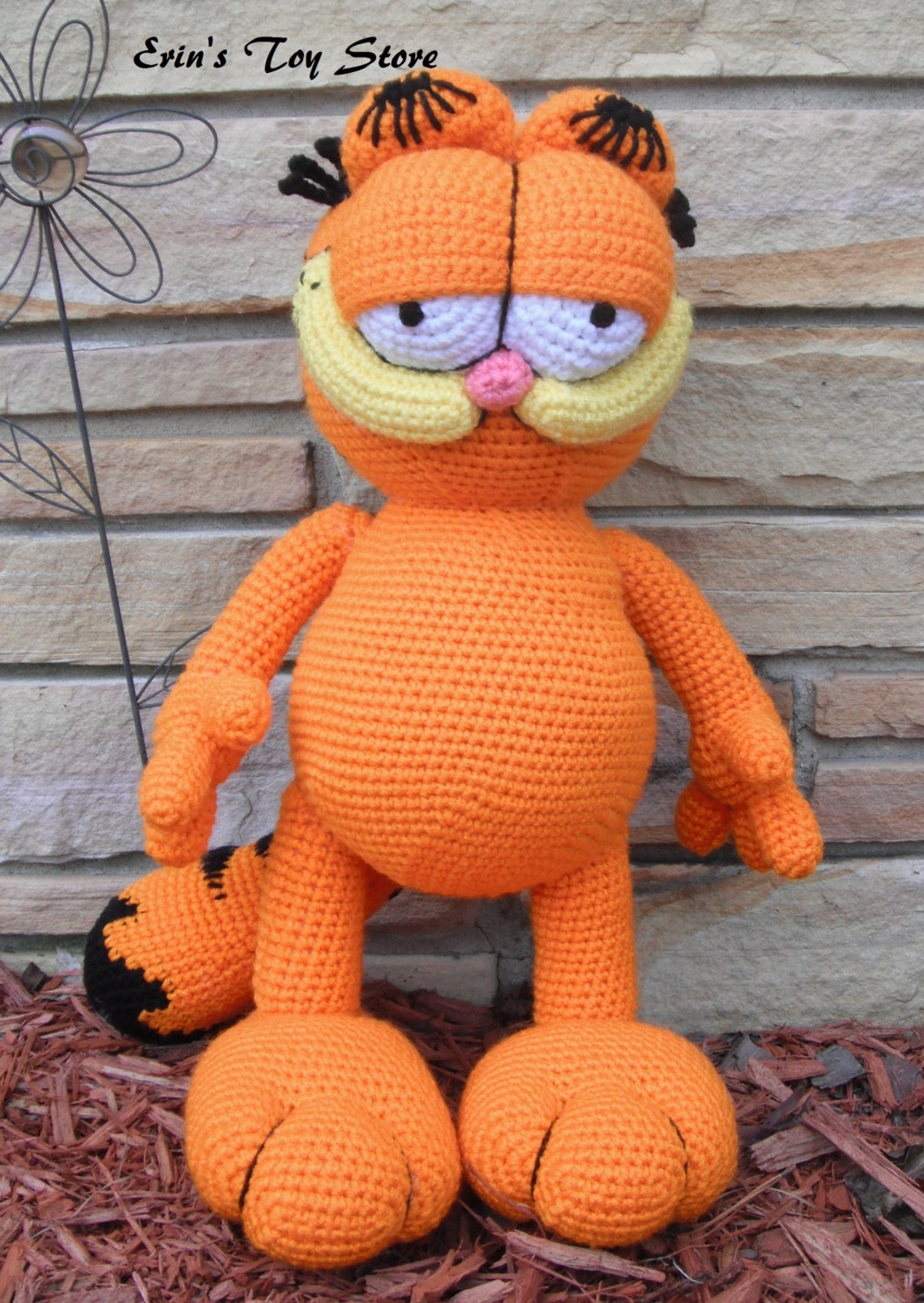 Garfield a Crochet Pattern by Erin Scull Etsy