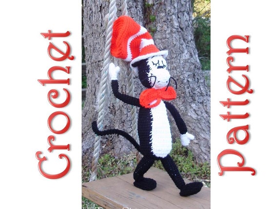 Cat in the Hat A Crochet Pattern by Erin Scull