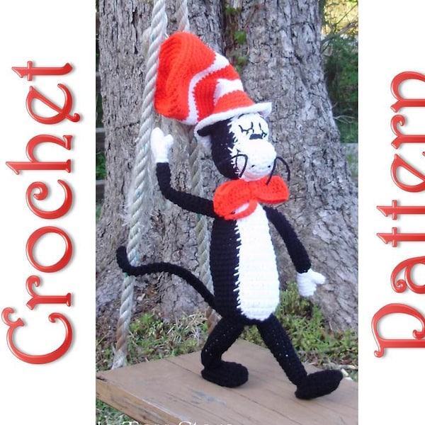 Cat in the Hat A Crochet Pattern by Erin Scull