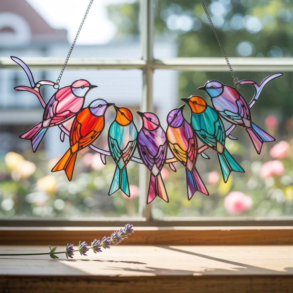 Vlinder om op te hangen kleurrijk assorti 5,5cm 3st