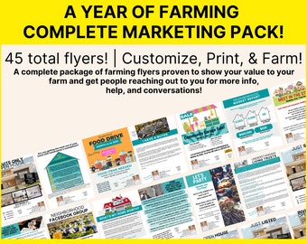 A Year of Farming - Complete Marketing Pack