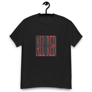 Camiseta clásica unisex TODO ROJO/Opium de Playboi Carti