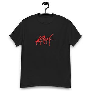 Camiseta unisex clásica roja Whole Lotta de Playboi Carti