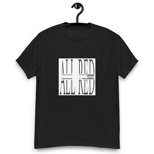 Camiseta clásica unisex Playboi Carti ALL RED/Opium White