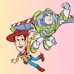 Toy Story Dtf Transfer Print, Retro Toy Story Est. 1995 Ready To Press, Disney Toy Story Heat Press, Full Color Heat Transfer, DTF Prints