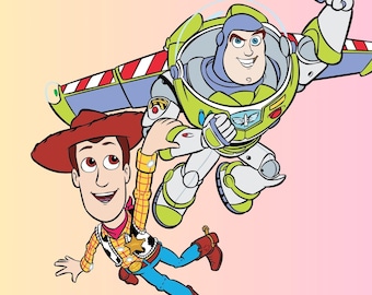 Toy Story Dtf Transfer Print, Retro Toy Story Est. 1995 Ready To Press, Disney Toy Story Heat Press, Full Color Heat Transfer, DTF Prints