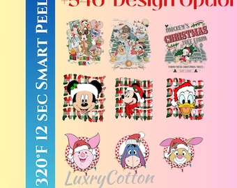 Disneyland Mickey Christmas DTF Transfer, Disney Christmas Ready To Press, Disney Christmas Heat Transfer, Disney High Qualty, DTF Gang Shee