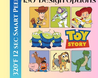 Toy Story Dtf Transfer Print, Retro Toy Story Est. 1995 Ready To Press, Disney Toy Story Heat Press, Full Color Heat Transfer, DTF Prints