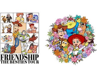 Toy Story Dtf Transfer Print, Retro Toy Story Est. 1995 Ready To Press, Disney Toy Story Heat Press, Full Color Heat Transfer, DTF Prints