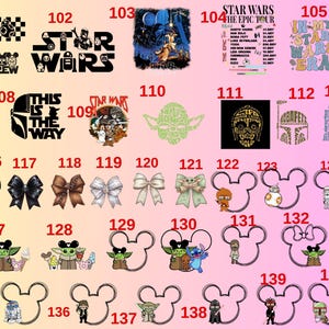 Starwars Iron on Transfers - Etsy