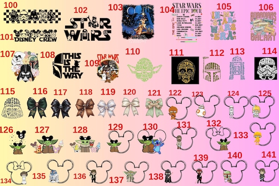 Retro Star Wars DTF Transfer, Star Wars Vintage Ready To Press, Retro Disney Star Wars Full Color DTF Print, Star Wars Heat Press Dtf.