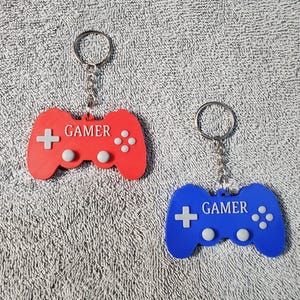 Video Game Controller Keychain, 3D Printed keychain, keychain gift, Video Game Controller