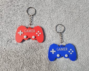 Video Game Controller Keychain, 3D Printed keychain, keychain gift, Video Game Controller