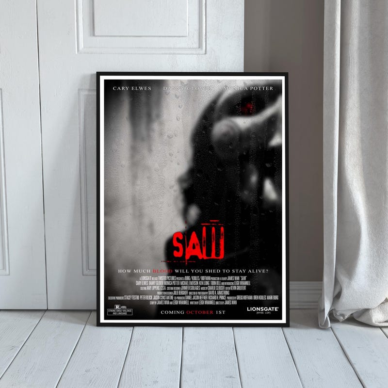 Saw Movie Poster - Etsy
