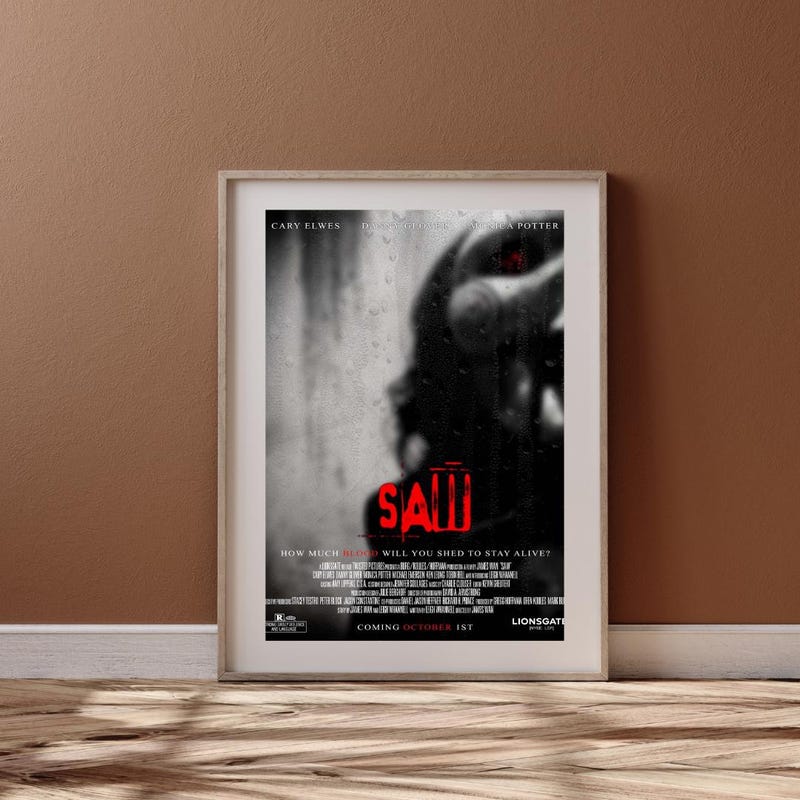 Saw Movie Poster - Etsy