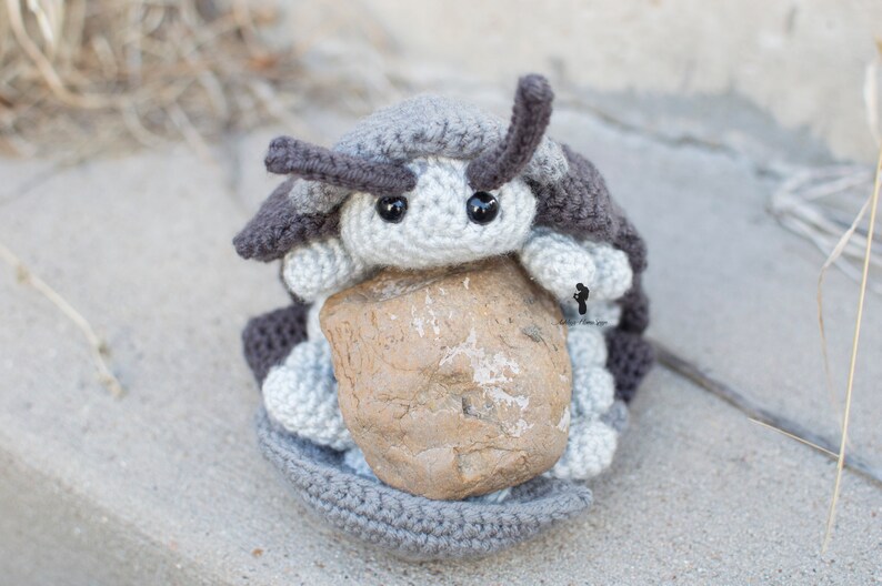 Pill Bug Plush Roly Poly Stuffed Crochet Animal | Etsy