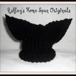 Halloween Bat Hat Photography Prop Daily Use 12 months to 3 years image 3