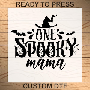 Spooky Family DTF Transfer: Halloween Costume Heat Transfer