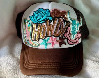 Howdy Western Trucker Hat | Cowgirl Rodeo Hat