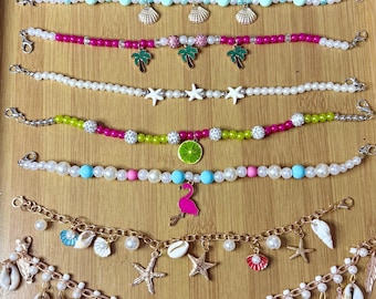 Chaînes pour chapeaux d'été/de plage