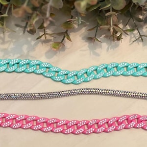 Blinged/Rhinestone- Trucker Hat Chains