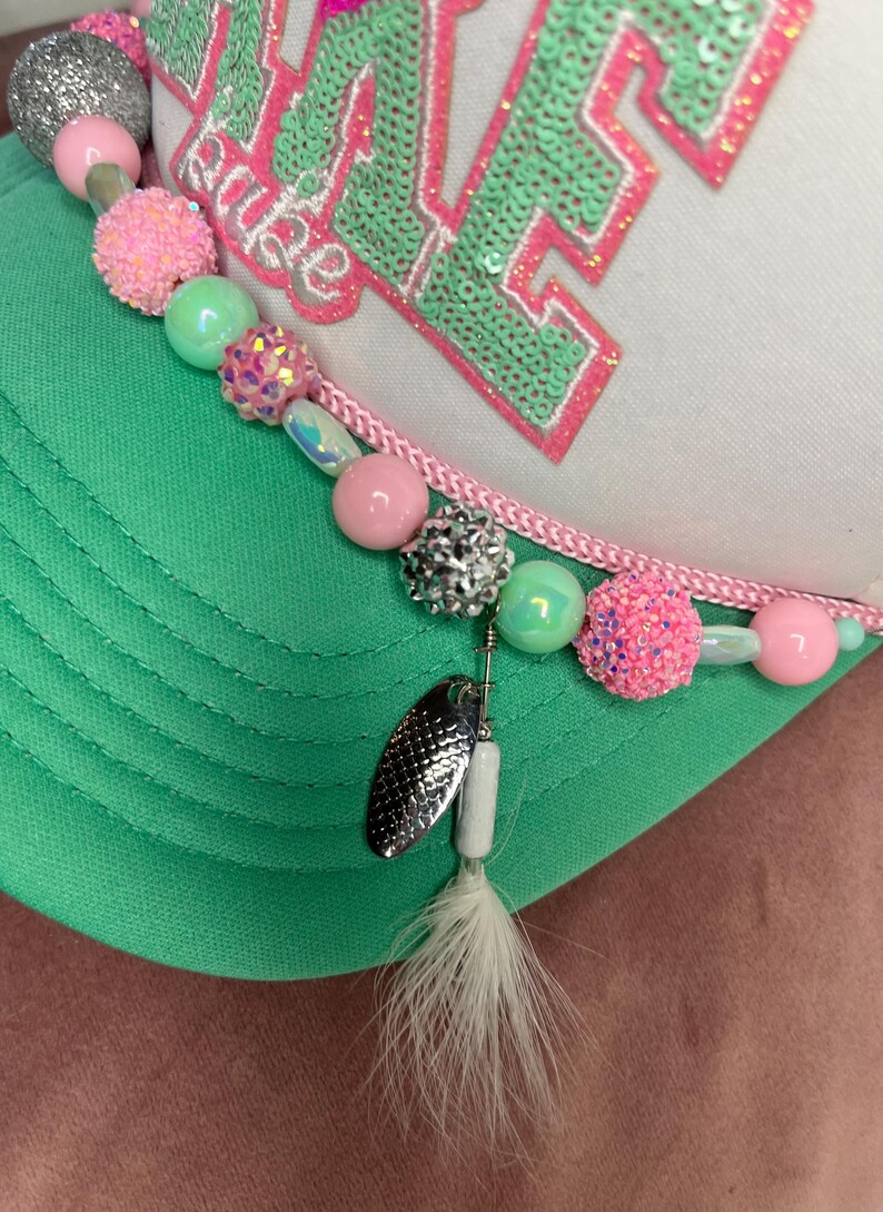 LAKE BABE RED/IVORY HAT