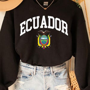 Ecuador Sweatshirt, Ecuador World Cup 2026 Shirt, Ecuador shirt, Ecuador Soccer National Team Logo T Shirt, Ecuador Football