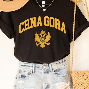 Crna Gora Tee, Montenegro tshirt, Montenegro Tee, Montenegro shirt, Montenegro Country, Crna Gora Shirt, Montenegro tshirt