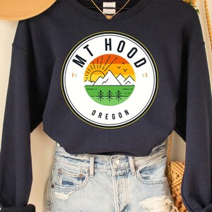 Mountain Hood Sweatshirt, Mount Hood Oregon Shirt, Ski Resort Gift