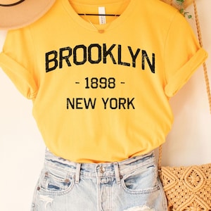Brooklyn Tee, Brooklyn TShirt, Brooklyn Souvenir Shirt, New York City Shirt, Hometown Brooklyn Shirt,I Love Brooklyn Bridge