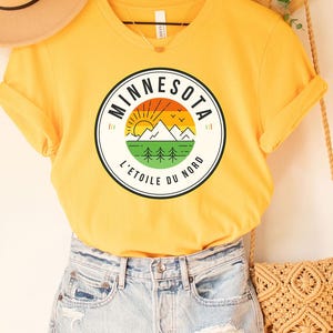 Minnesota T-Shirt, Minnesota T-Shirt, Minnesota Shirt, Minnesota Geschenk, Minnesota Souvenir, Heimatstaat Shirt