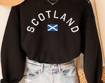 Scotland Sweatshirt, Scotland Shirt, Scotland is Calling & I Must Go Shirt, Scottish Shirt, Glasgow Shirt, Edinburgh Shirt, vacation