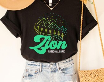 Zion T-shirt, shirt Zion National Park, wandelshirt Zion National Park, shirt Zion Park, shirt Zion National Park camping, Zion