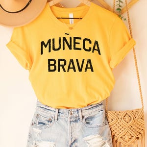 T-shirt Muneca Brava, latina-shirts, Chula-shirt, Spaans shirt, Latina feministisch shirt, Latina power, Latina-shirt, Spaans shirt
