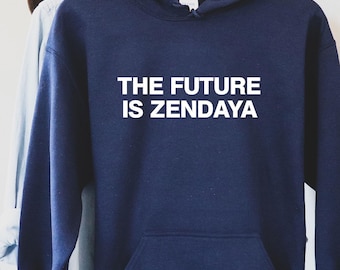 De toekomst is zendaya-hoody, Zendaya-T-shirt, vintage Zendaya-fanshirt, Zendaya-T-shirt, Zendaya-fanmerchandise, Zendaya-cadeau, Zendaya-merchandise