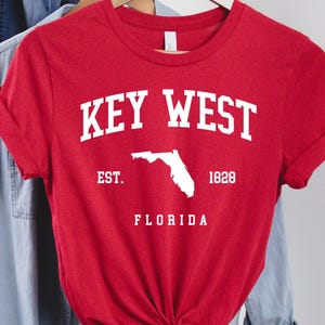 Key West Tee, Key West T-Shirt,Key West Shirts, Key West Souvenir, Key West Gifts, Key West Shirt Women, Key West Shirts for Women