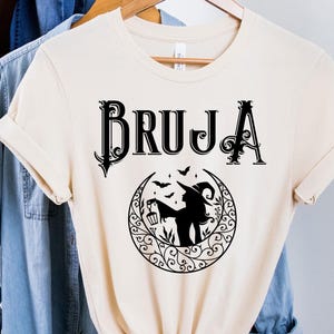 Bruja-T-Stück, Bruja-Hemd, Bruja-Hexe für Herren- und Damenhemd, Halloween-Latina Chingona-Hemd, Chingona-T-Stück