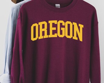 Oregon Sweatshirt, Oregon Shirt, Oregon Gifts, Oregon State, Oregon Print, Oregon Art, Game Day Shirt, Road Trip Shirt, Girls Trip