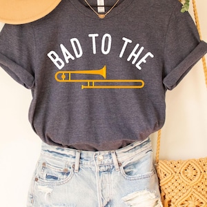 Camiseta de trombón, Malo para el trombón, Camiseta de trombón, Camiseta de trombonista, Camiseta de trombón, Camiseta de trombonista, Trombonista, Trombón