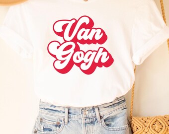 Van Gogh T-Shirt, Van Gogh Tshirt, Van Gogh, Kunstlehrer Shirt, Van Gogh, ästhetisches Shirt, Tumblr Shirt, Van Gogh T-Shirt