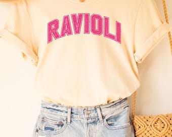 Ravioli tshirt, Pasta Gifts, Spaghetti Tee, Foodie Gift, Funny Shirt, Food T-shirt, Food Shirt, Noodles Shirt, Gift for Pasta lover