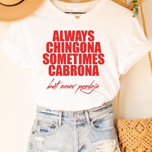 Latina-T-shirt, Latina-shirts, Chula-shirt, Spaans shirt, Latina feministisch shirt, Latina power, Latina-shirt, Spaans shirt