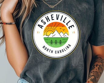 Asheville comfort colors tee, Ashevile Shirt,Asheville T-shirt,Asheville Shirt,Asheville North Carolina T-Shirt