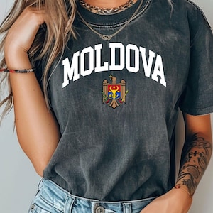 Moldova comfort colors tee, Moldova Flag Shirt, Moldova Gift, Moldova Travel, Proud Moldova Shirt, Moldova Pride, Moldova Trip, Souvenir