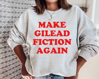 Sudadera feminista de Gilead, jersey empoderador, jersey de igualdad de género, ropa activista, sudadera de cuello redondo por los derechos de las mujeres
