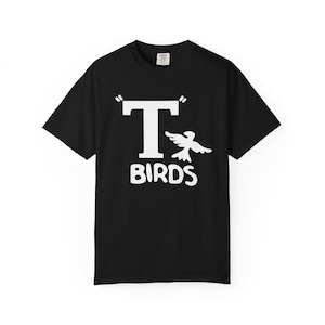 TバーズコンフォートカラーTシャツ、TバーズTシャツ、グリースシャツ、グリース映画、グリースファン、ライデル高校、ライデル高校Tシャツ、ライデル 画像 5