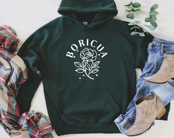 Boricua Hoodie, Boricua Shirt, Boricua, Boricua Gift, Puerto Rico shirt,Latina Shirts, Chula Shirt, spanish shirt, Latina Feminist