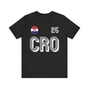 Maglietta Croazia, maglia Croazia, capitale Croazia, maglietta Croazia 2025, maglia da calcio Croazia, maglia Croazia, Croazia navijaci immagine 3