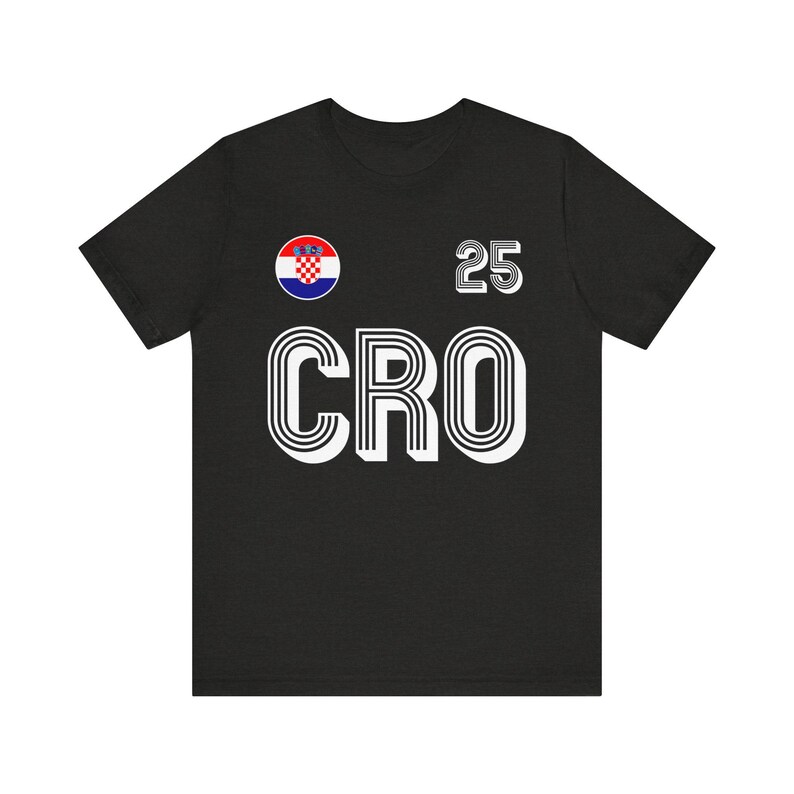 Maglietta Croazia, maglia Croazia, capitale Croazia, maglietta Croazia 2025, maglia da calcio Croazia, maglia Croazia, Croazia navijaci immagine 3